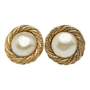 Chanel Clip-On Earrings Pearl #207074C47B